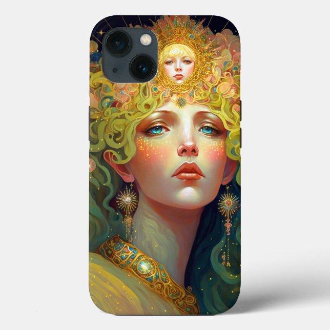 Surreal Goddess Fantasy Art Case-Mate iPhone Case (Back)
