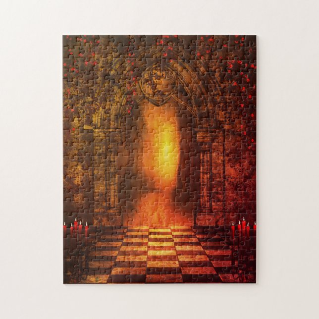 Surreal Gothic Door Jigsaw Puzzle (Vertical)