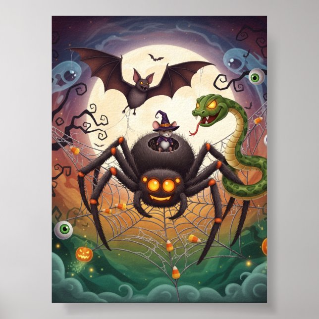 Surreal Halloween Poster (Front)