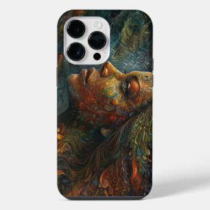 Surreal Illustrated Goddess iPhone 14 Pro Max Case