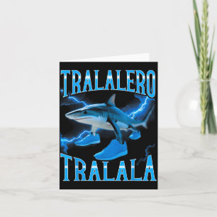 Surreal Italian Brainrot Meme Tralalero Tralala Fu Card
