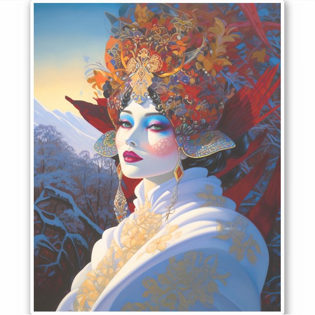 Surreal Lady Fantasy Art (Front)