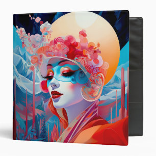 Surreal Lady Fantasy Art Binder