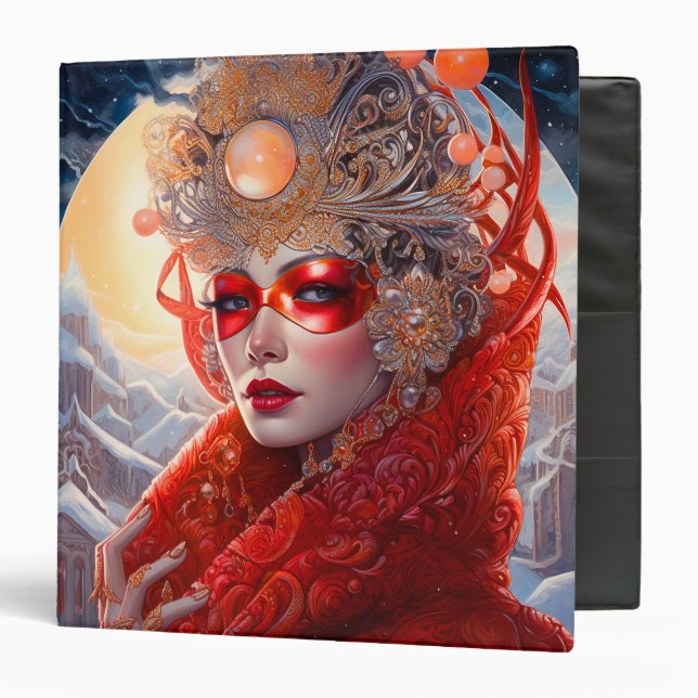 Surreal Lady Fantasy Art Binder (Front/Inside)