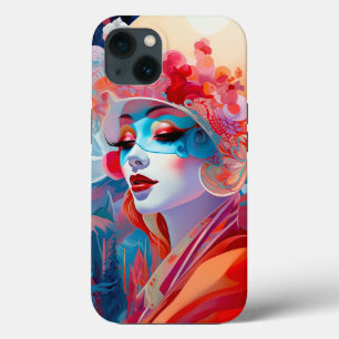Surreal Lady Fantasy Art iPhone 13 Case