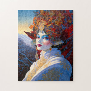 Surreal Lady Fantasy Art Jigsaw Puzzle