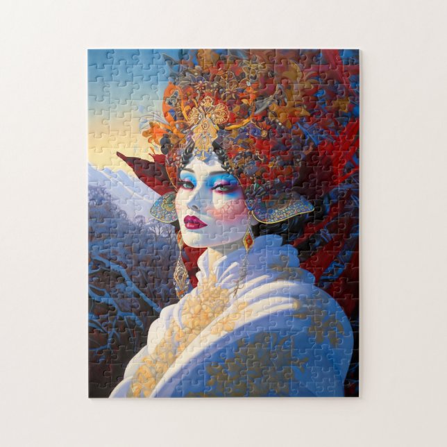 Surreal Lady Fantasy Art Jigsaw Puzzle (Vertical)