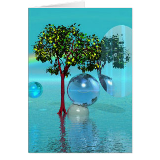 Surreal Landscape Greeting Cards