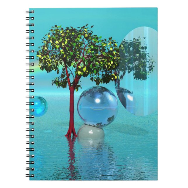 Surreal Landscape Notebook (Front)