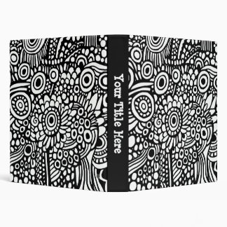 Surreal Life (1.0in) - Black on White Binder