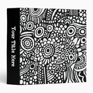 Surreal Life (1.5in) - Black on White Binder