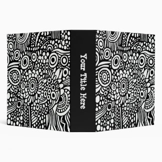 Surreal Life (2.0in) - Black on White Binder