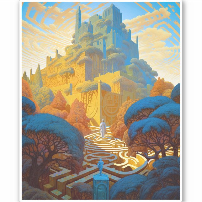 Surreal Maze City (Front)