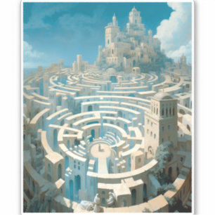 Surreal Maze City