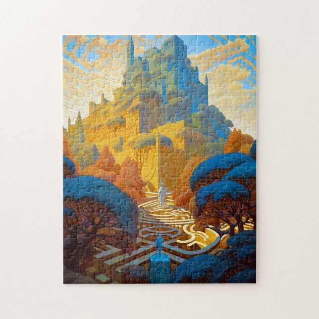 Surreal Maze City Jigsaw Puzzle (Vertical)