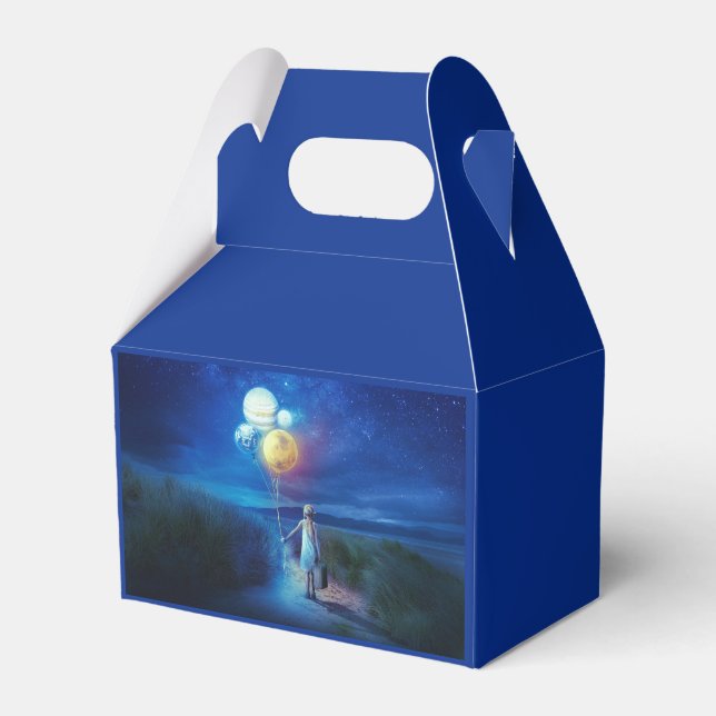 Surreal Moving to Her Future  Favor Box (Front Side)