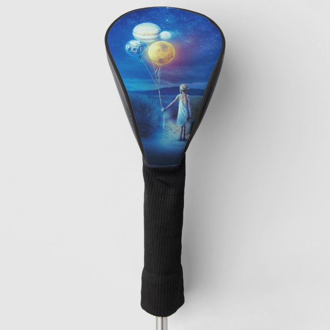 Surreal Moving to Her Future  Golf Head Cover (Front)