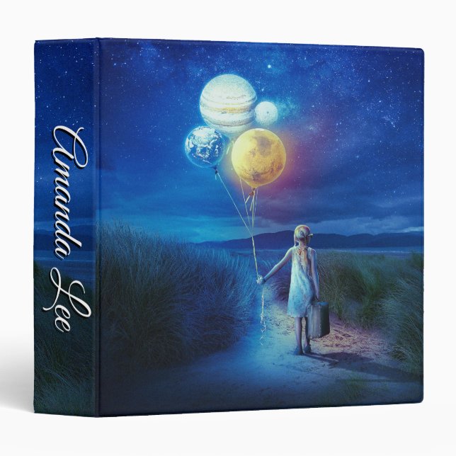 Surreal Moving to Her Future Personal Binder (Front/Spine)