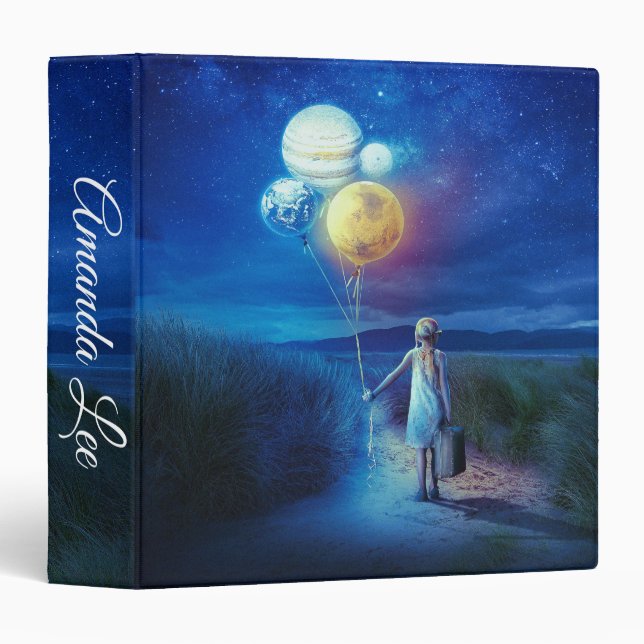 Surreal Moving to Her Future Personal Binder (Front/Spine)