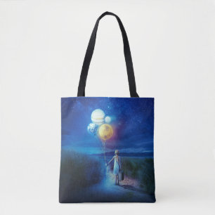 Surreal Moving to Her Future  Tote Bag