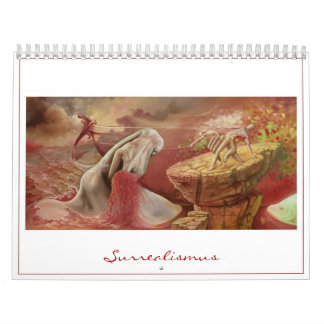 Surreal optical illusions calendar