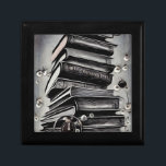 Surreal Painted Book Stack Gift Box<br><div class="desc">Surreal Painted Book Stack</div>