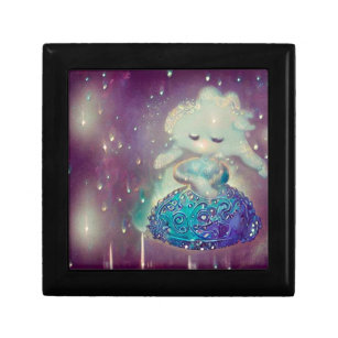Surreal Painted Crystal Rain Doll Gift Box