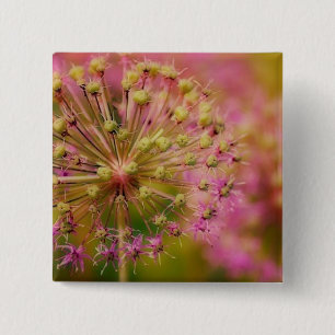 Surreal Pink 2 Inch Square Button