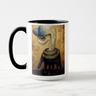 Surreal Portrait spiral Mug