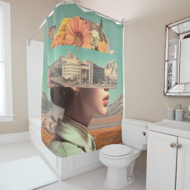 Surreal Portrait with Architectural Landscape (In Situ)