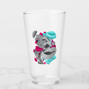 Surreal Puzzle Faces Tumbler