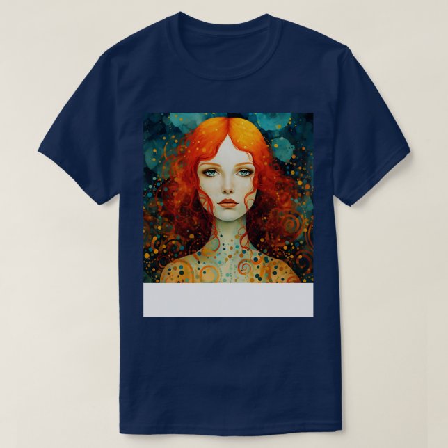 Surreal Redhead T-Shirt (Design Front)