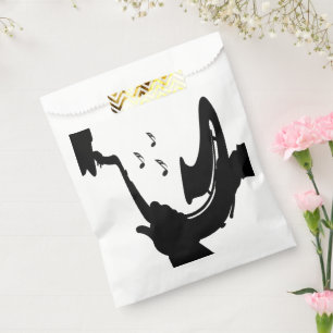 Surreal Saxophone Play Favour Bag