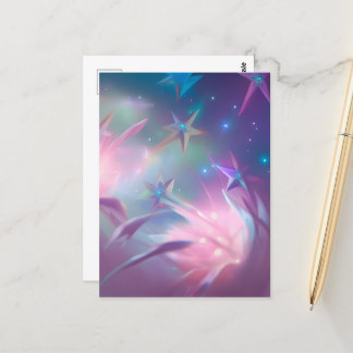 Surreal Sea Stars Postcard