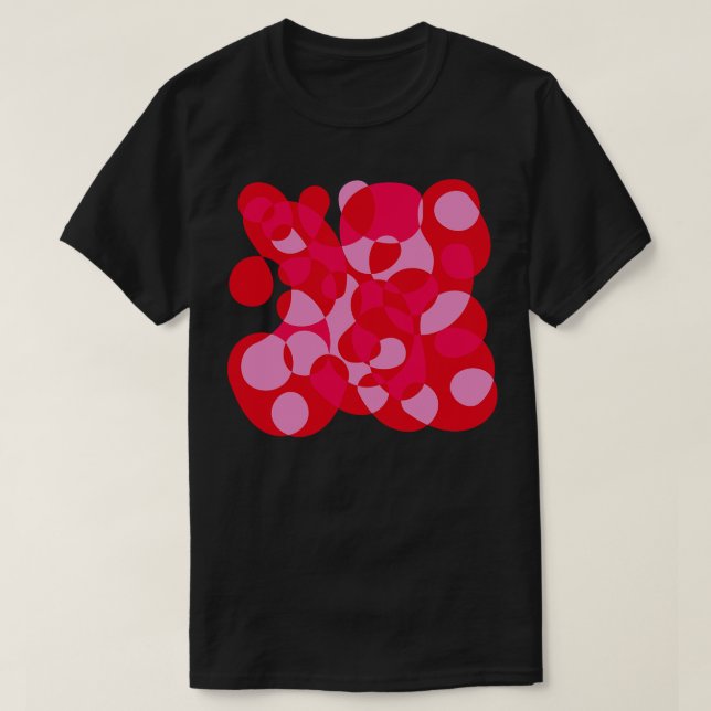 Surreal Shapes Miro Inspired 14 T-Shirt (Design Front)