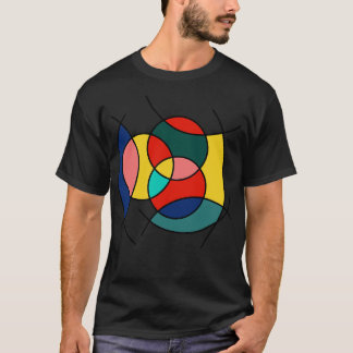Surreal Shapes Miro Inspired 6 T-Shirt