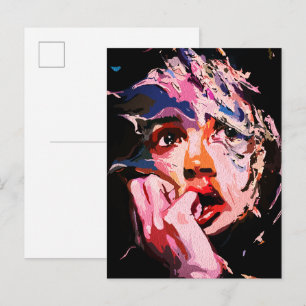 Surreal Shattered Reflection – Abstract Emotional Postcard