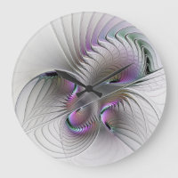Surreal Shy Beauty Modern Abstract Fractal Art