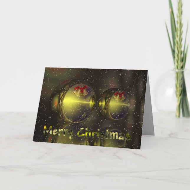 Surreal snowy X-mas card (Front)