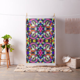Surreal Spiral Fabric