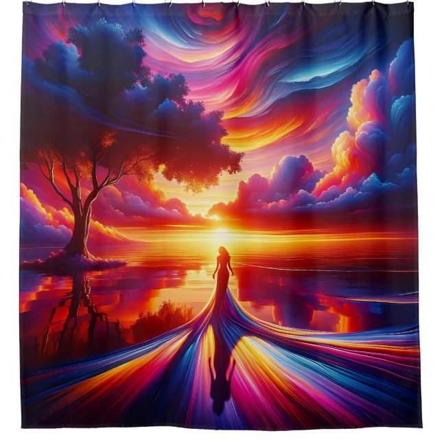 “Surreal Sunset Silouhette” (Front)