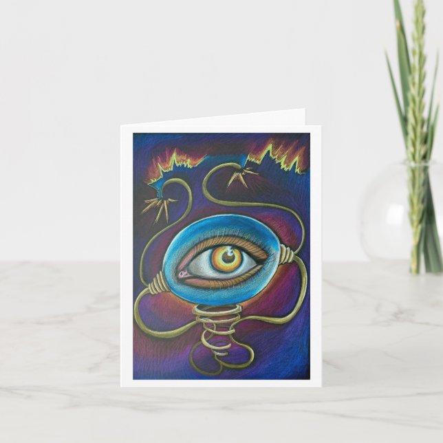 Surreal themed greeting card (Front)