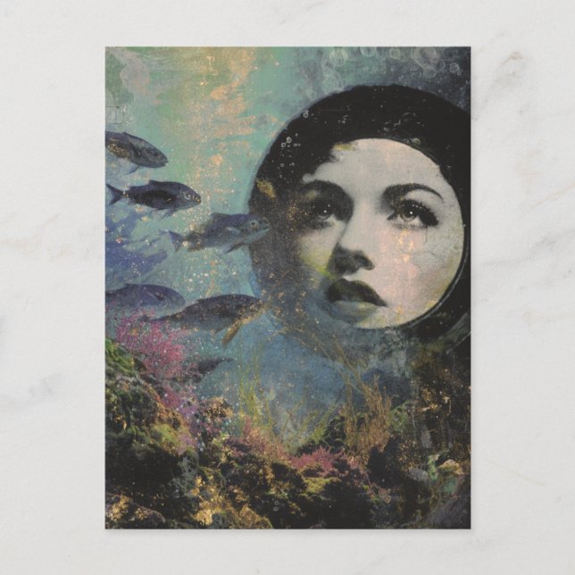 Surreal View Of the Sea Postcard (Front)