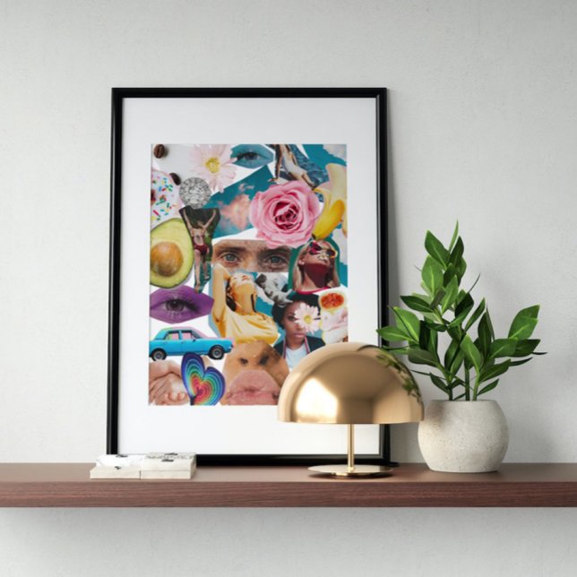 Surreal vintage crazy art  poster (Creator Uploaded)