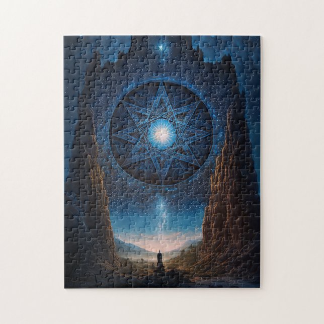 Surreal Visionary Landscape Art Jigsaw Puzzle (Vertical)