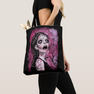 Surreal Zombie Tote Bag