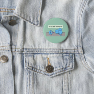 Surrealism Circle colossal round button