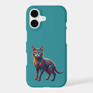 Surréalisme Chat de voyage dans le temps fantaisis