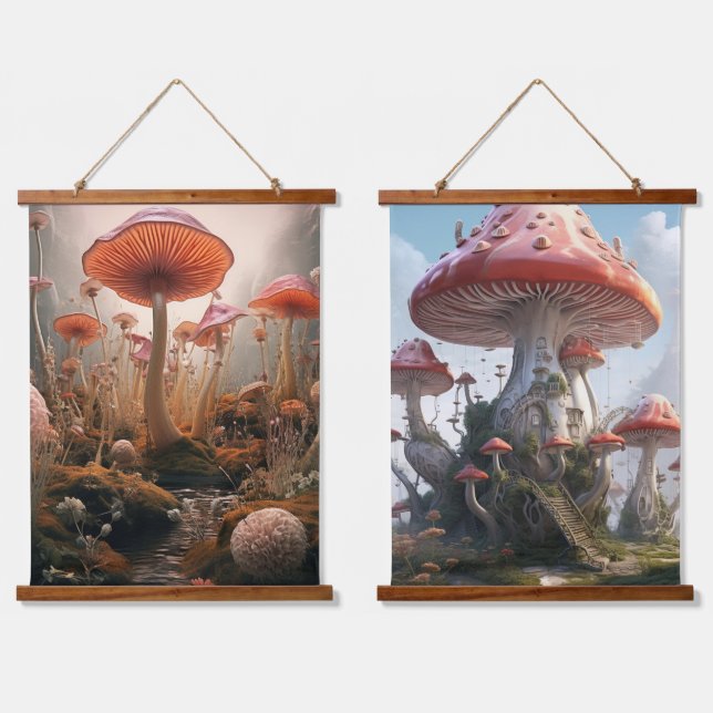 Surrealist Art - Dreamscapes Hanging Tapestry (Double)