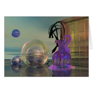 Surrealistic 3d card